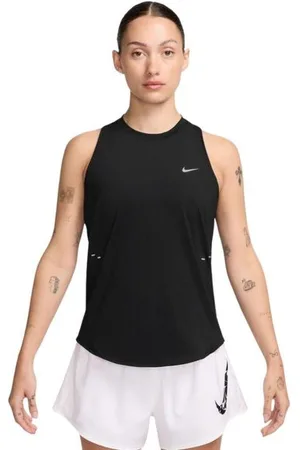 Nike Damen Swift Dri-Fit Tank Top schwarz