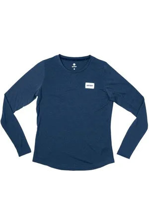 saysky Damen Logo Motion Longsleeve blau