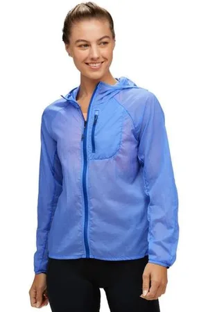 Hoka One One Hoka Damen Skyflow Jacket blau