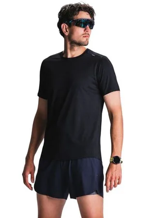 FUSION Herren Run T-Shirt schwarz