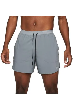 Nike Herren Dri-Fit Stride 5" Brief-Lined Running Shorts grau