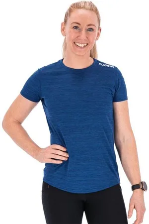 FUSION Damen C3 T-Shirt blau