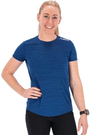 FUSION Damen C3 T-Shirt blau