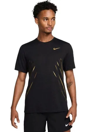Nike Herren Dri-Fit Jakob SS Top schwarz