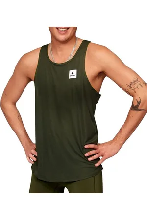 saysky Herren Clean Flow Singlet grün