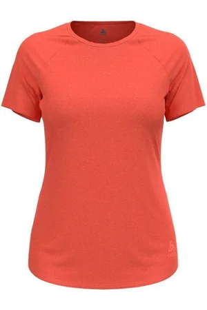 Odlo Damen T-Shirt Crew Neck S/S rot