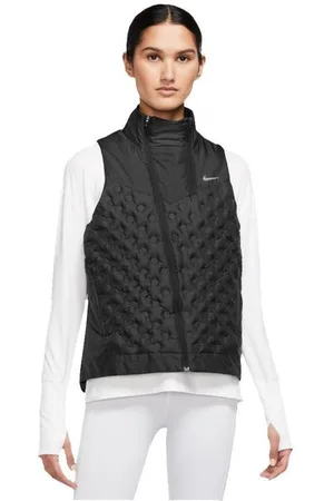 Nike Damen Therma-FIT ADV Repel AeroLoft Running Vest schwarz