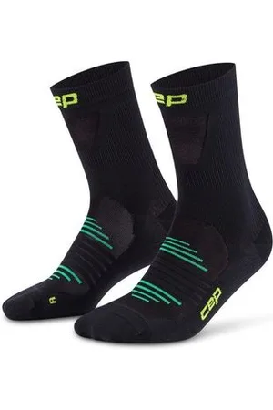 CEP Herren Pro Run Ultralight Mid Cut Socks schwarz