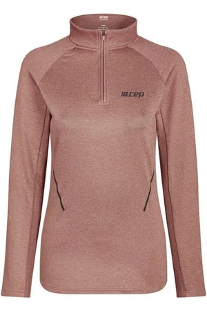 CEP Damen Cold Weather Zip Shirt rosa