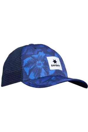 saysky Unisex Flower Trucker Cap 301 blau