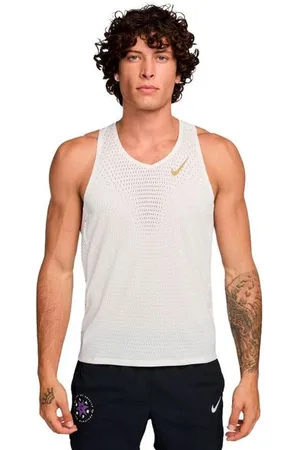 Nike Herren Aeroswift x Jakob Dri-Fit ADV Running Singlet weiß