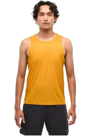 Hoka One One Hoka Herren Airolite Run Tank gelb