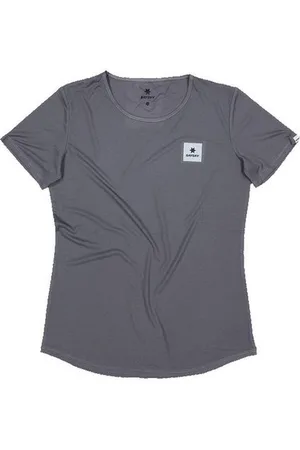 saysky Damen Clean Flow T-Shirt grau