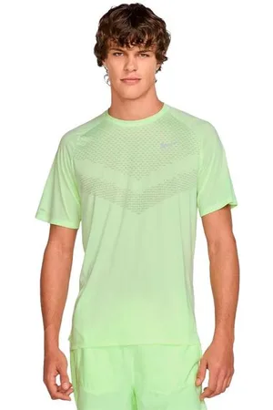 Nike Herren Stride Dri-Fit ADV SS Top grün