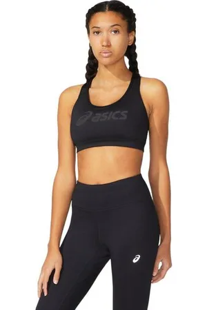Asics Damen Core Logo Bra schwarz