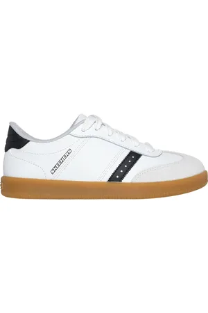 Skechers Jungen Zinger Street Sneaker in Weiss/Schwarz, Größe 27