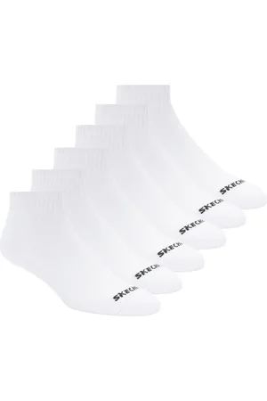 Skechers Damen 6 Pack Core Quarter Medium Socken in