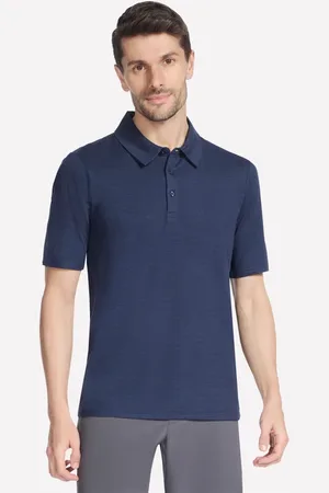Skechers Herren GO GOLF GO DRI All Day Stripe Polo T-Shirt in , Größe Klein