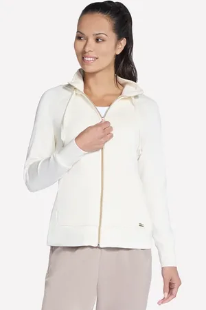 Skechers Damen Skechluxe Elevate Full Zip Jackett in , Größe Klein
