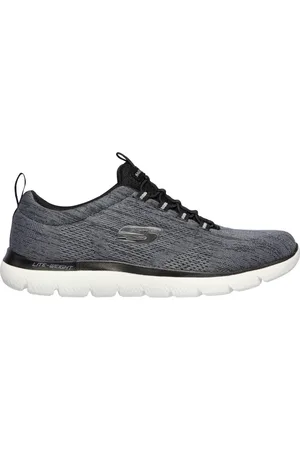 Skechers Herren Summits - Louvin Sneaker in Schwarz/Weiss, Größe 40