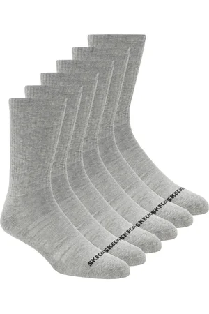 Skechers Herren 6 Pack Groß Core Crew Socken in
