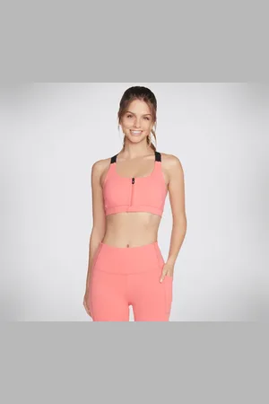 Skechers Damen GO WALK Zip Front Bra in , Größe XS