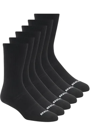 Skechers Herren 6 Pack Groß Core Crew Socken in