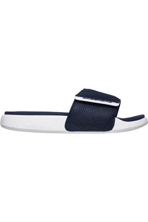Skechers Herren Gambix 2.0 Shoes in Blue/Weiss, Größe 42, Vegan