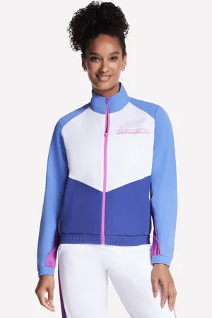 Skechers Damen Peak Track Jackett in , Größe XS
