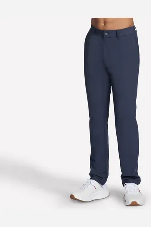 Skechers Herren SKECH-KNITS Premium Everywhere Pant in Gray /Blue, Größe 46