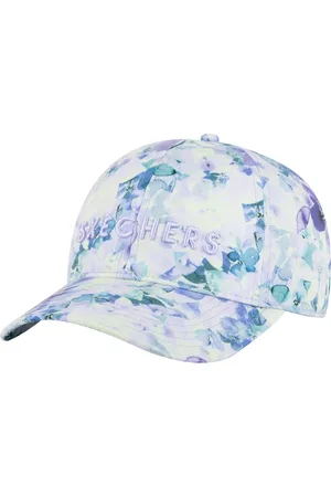 Skechers Damen Seascape Floral Hat in Violett/Türkis