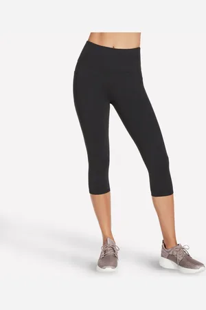 Skechers Damen Apparel GO WALK High-Waisted Caprihosenhose in , Größe XS