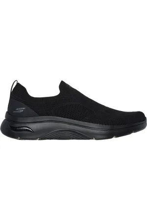 Skechers Herren GO WALK Arch Fit 2.0 - Knitted Relief Slip-On Shoes in , Größe 39.5, Waschmaschinenfest