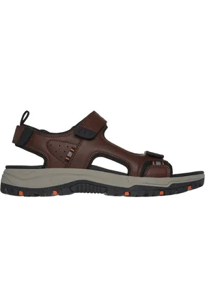 Skechers Herren Relaxed Fit: Prewitt - Rigdon Shoes in Braun/Schwarz, Größe 39.5, Vegan