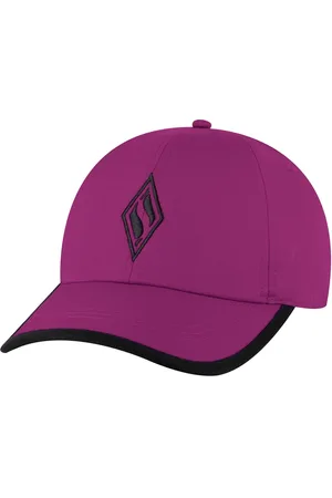 Skechers Damen Skechweave Diamond Colorblock Hat in Violett/Neon Rosa