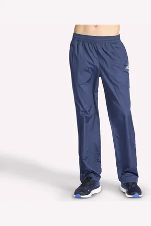 Skechers Herren GO SHIELD Track Pant in Gray /Blue, Größe Klein