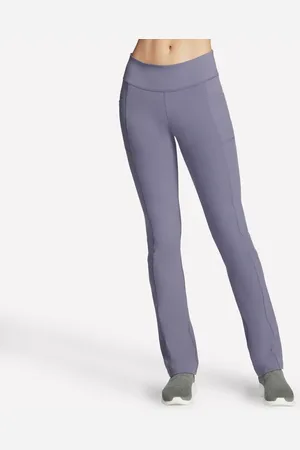 Skechers Damen GO WALK OG Pant Regular Length in Violett/Gray , Größe XS