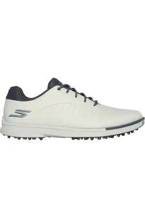 Skechers Herren GO GOLF Tempo GF Shoes in Natur/Gray , Größe 40