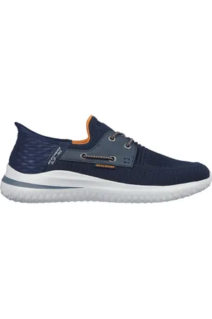 Skechers Herren Slip-ins: Delson 3.0 - Roth Stiefel in , Größe 39.5, Vegan
