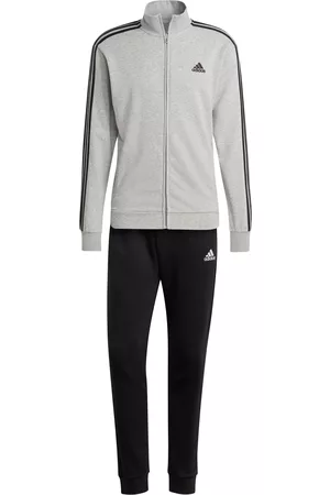 adidas BASIC 3-STREIFEN FRENCH TERRY Trainingsanzug Herren