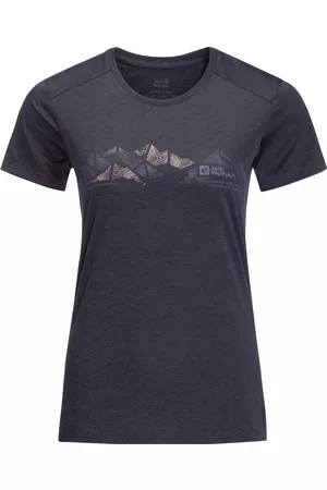 Jack Wolfskin Damen Shirts - CROSSTRAIL GRAPHIC Funktionsshirt Damen