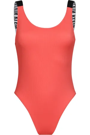 Calvin Klein INTENSE POWER RIB Badeanzug Damen