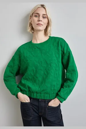 Street one Damen Oversize Leo-Sweater in , Gr: 42