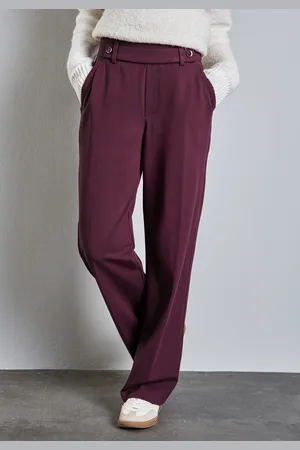 Street one Stoffhose, mit Knopfdetail am Bund