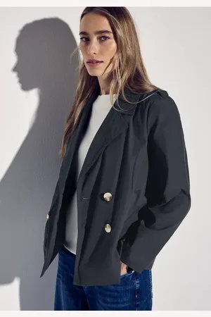 Street one Doppelreihiger Trenchcoat