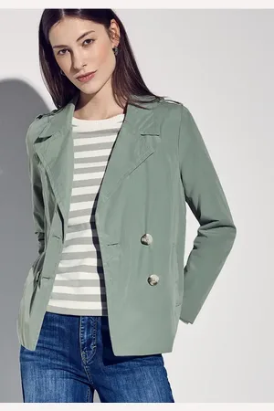 Street one Doppelreihiger Trenchcoat
