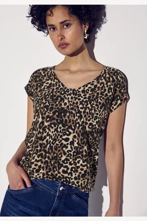 Street one Bluse mit Leo-Muster