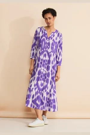 Street one Damen Tunika Kleid mit Print in , Gr: 38