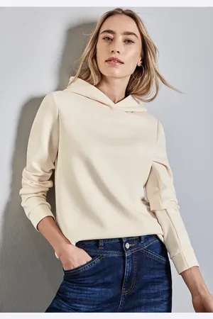 Street one Damen Cupro Sweat Hoodie in , Gr: 34