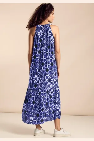 Street one Damen Maxikleid mit Print in , Gr: 36